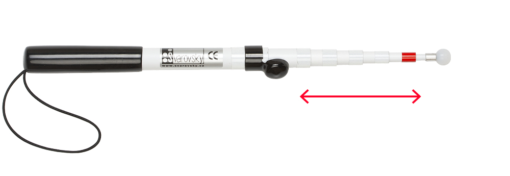 Laska sygnalizacyjna kompozytowa teleskopowa SVAROVSKY