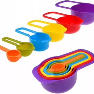 Miarki kuchenne 6 sztuk