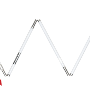 Laska orientacyjna aluminiowa 6 częściowa kombinowana SVAROVSKY