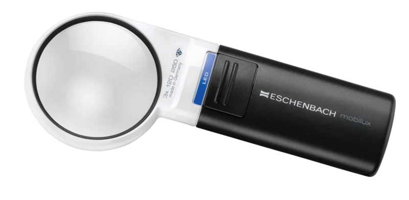 Lupa Mobilux z oświetleniem Eschenbach okrągła